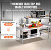 Vevor Stainless Steel Prep Table 30"x60" Commercial with Backsplash and Adjustable Shelf New