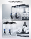 Vevor Commercial Slushy Machine Dual 3.96 Gal Tanks with Temperature Control and Auto Cleaning New