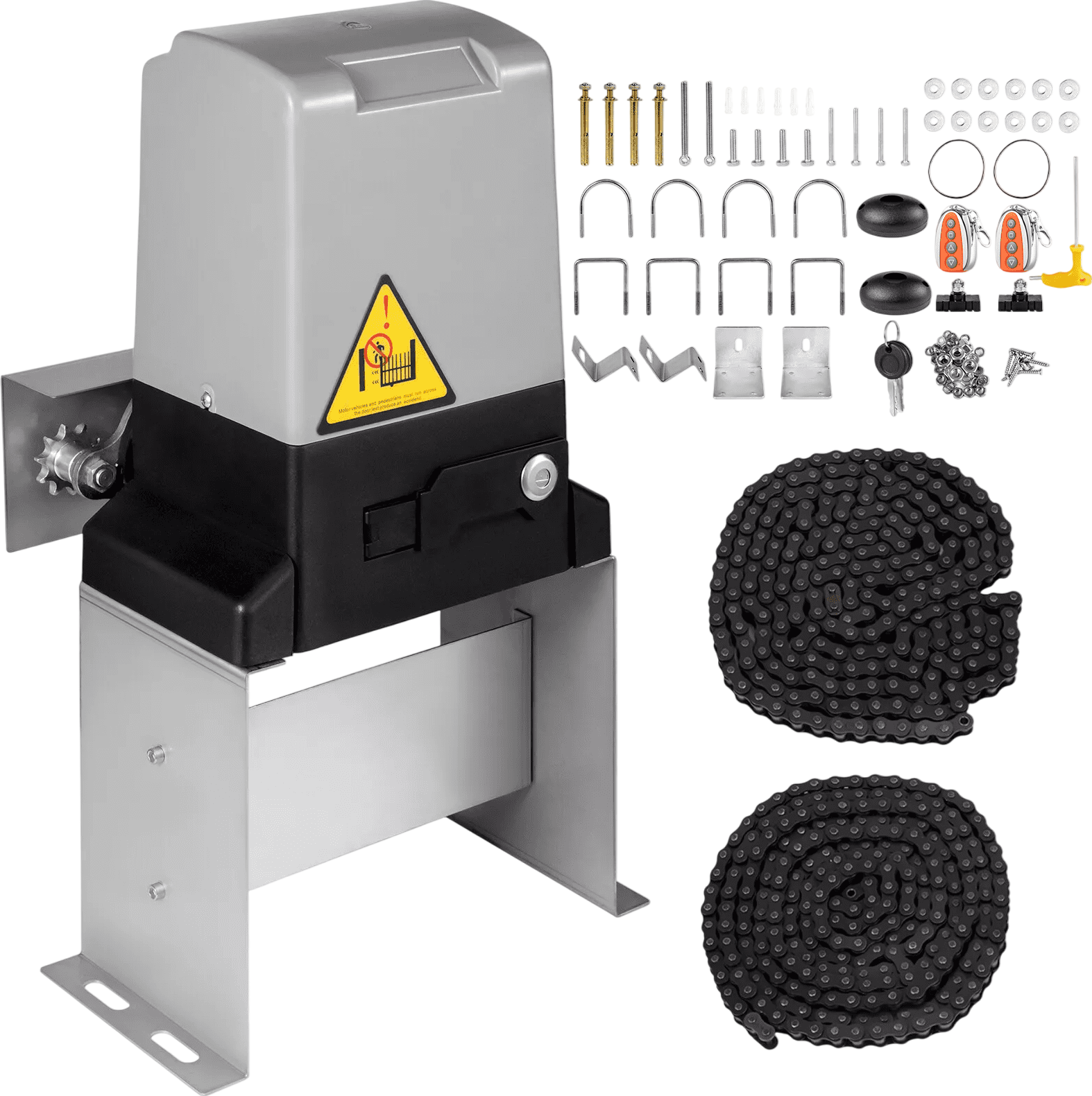 Vevor Automatic Sliding Gate Opener 3300 Lbs. 550W Driveway Operator Infrared Sensor New