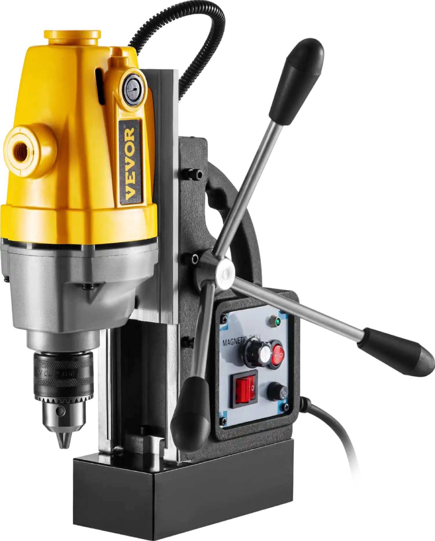 Vevor Magnetic Drill Press 750W 550 RPM Stepless Speed 0.5