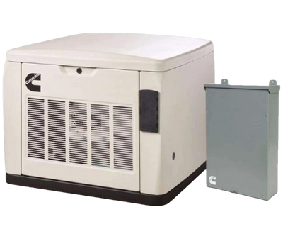 Cummins RS20AC A061C602 20kW WiFi Quiet Connect™ Series Standby Generator LP/NG with 200A Automatic Transfer Switch Scratch and Dent