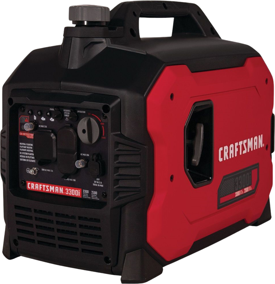 Craftsman CMXGIAC3300 Gas Inverter Generator 2500W/3300W With CO Detect Manufacturer RFB