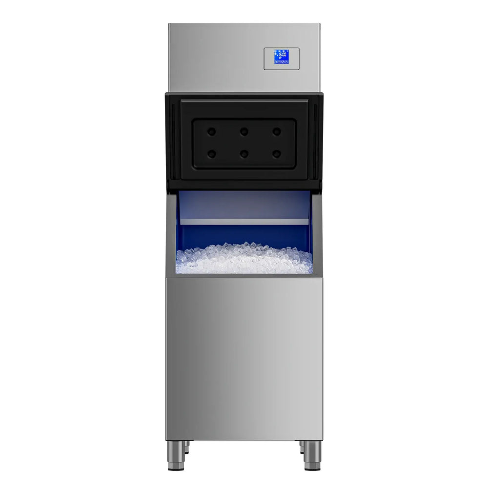 Cotlin T50A Commercial Cube Ice Maker 22" Air Cooled 450 lbs/Day with 350 lbs. Storage New