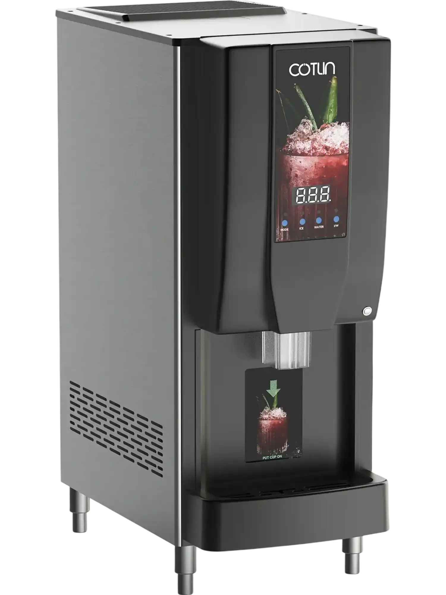 Cotlin HBB100 Nugget Ice & Water Dispenser 3-in-1 Touchless Scratch and Dent