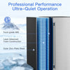 Cotlin IMC25BI Undercounter Crescent Ice Maker 15" Drainless 25 lbs/Day with 22 lbs. Storage New
