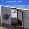 Cotlin IMC25BI Undercounter Crescent Ice Maker 15" Drainless 25 lbs/Day with 22 lbs. Storage New