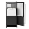 Cotlin IMC25BI Undercounter Crescent Ice Maker 15" Drainless 25 lbs/Day with 22 lbs. Storage New