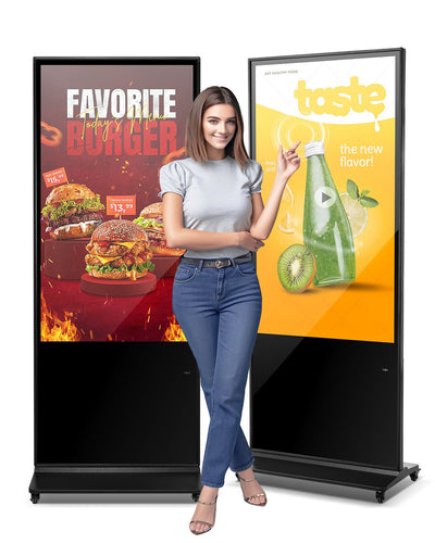 Vevor 4K Touchscreen Digital Signage Kiosk 55