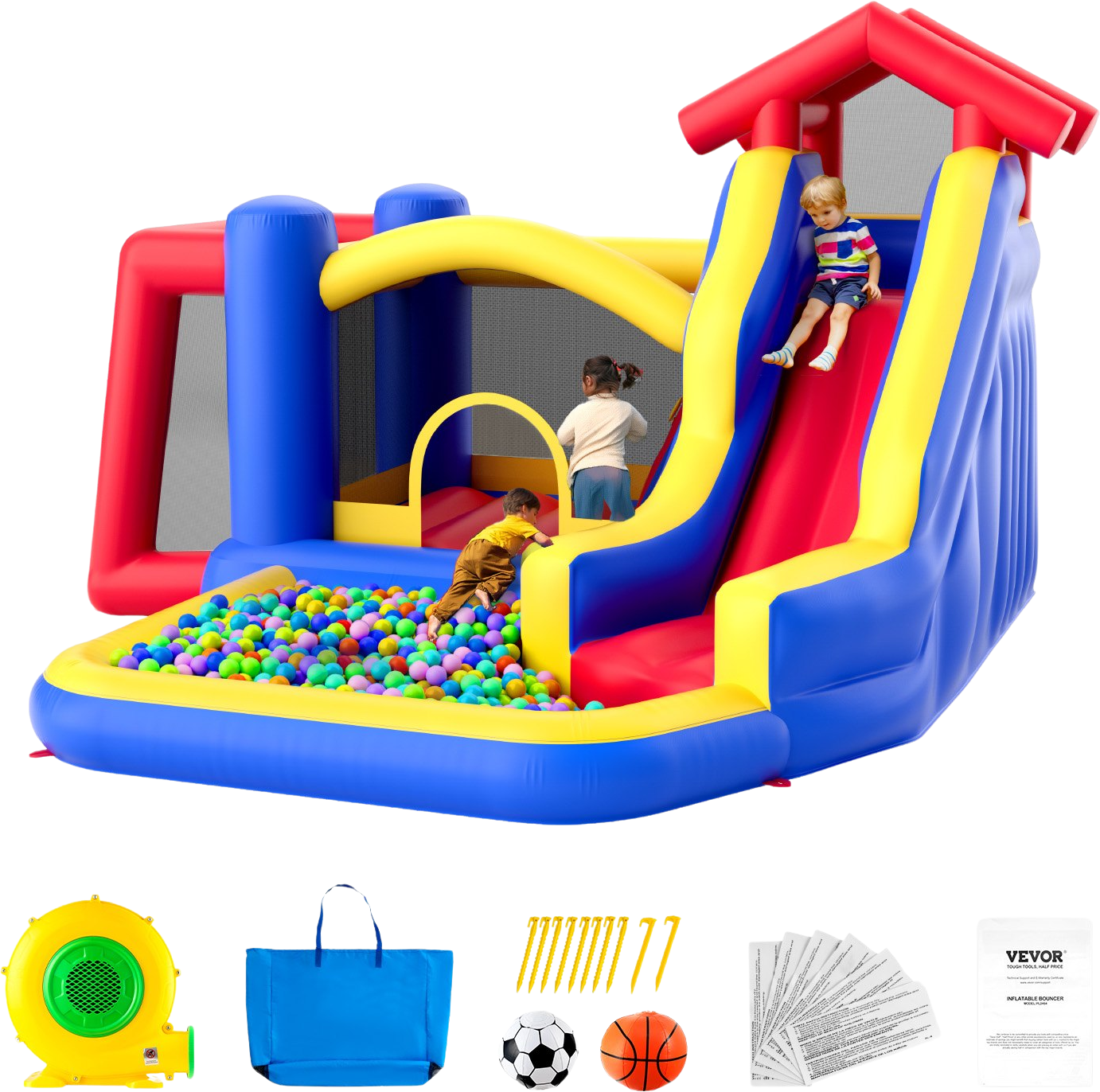 Vevor Inflatable Bounce House 131