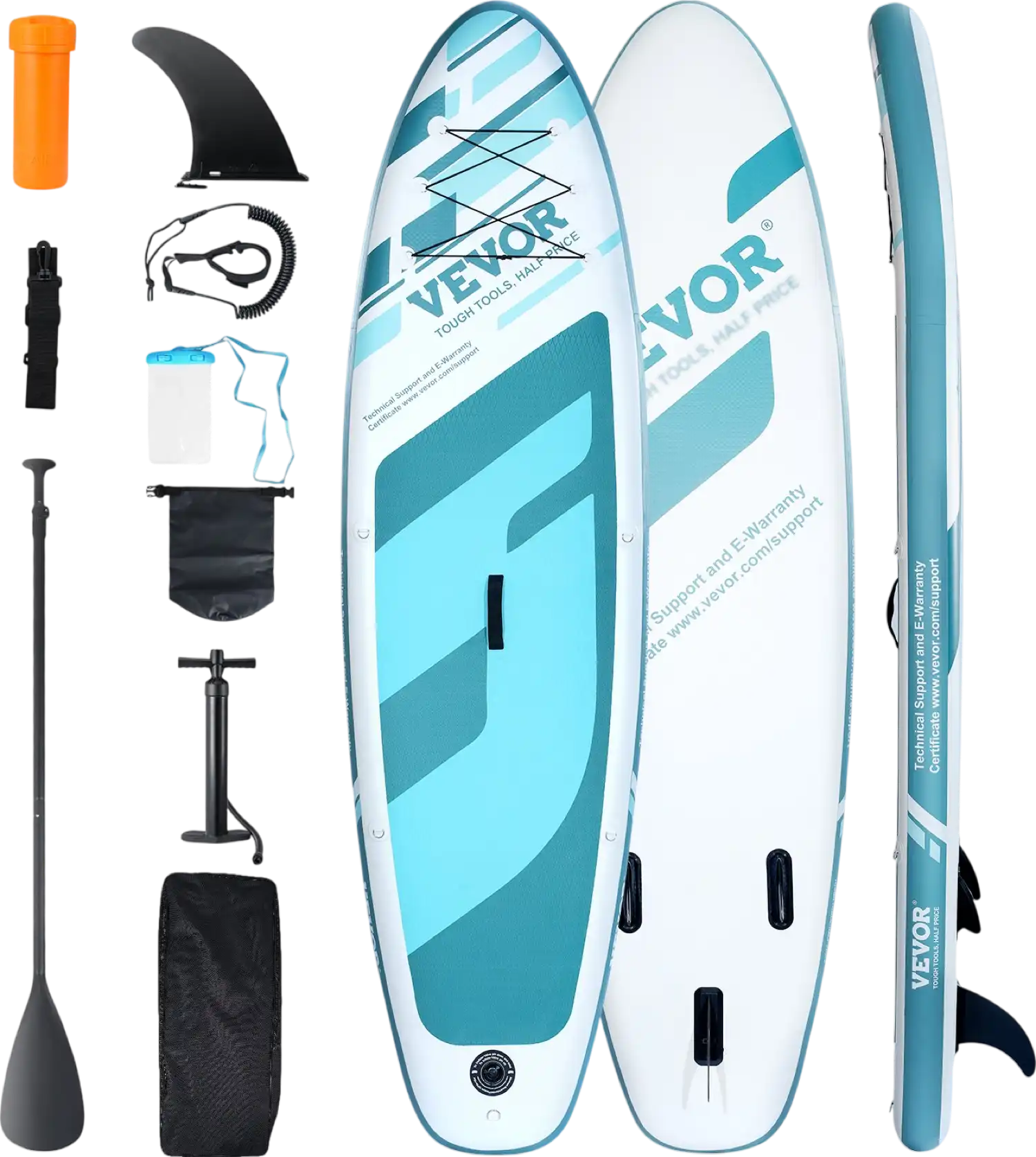 Vevor Inflatable Stand Up Paddle Board 10.6' x 33