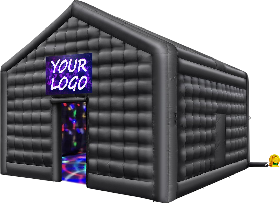 Vevor Inflatable Nightclub 16.4' x 13.1' x 12.5' Blow-Up Party Tent 215 Sq Ft Waterproof 680W Blower New