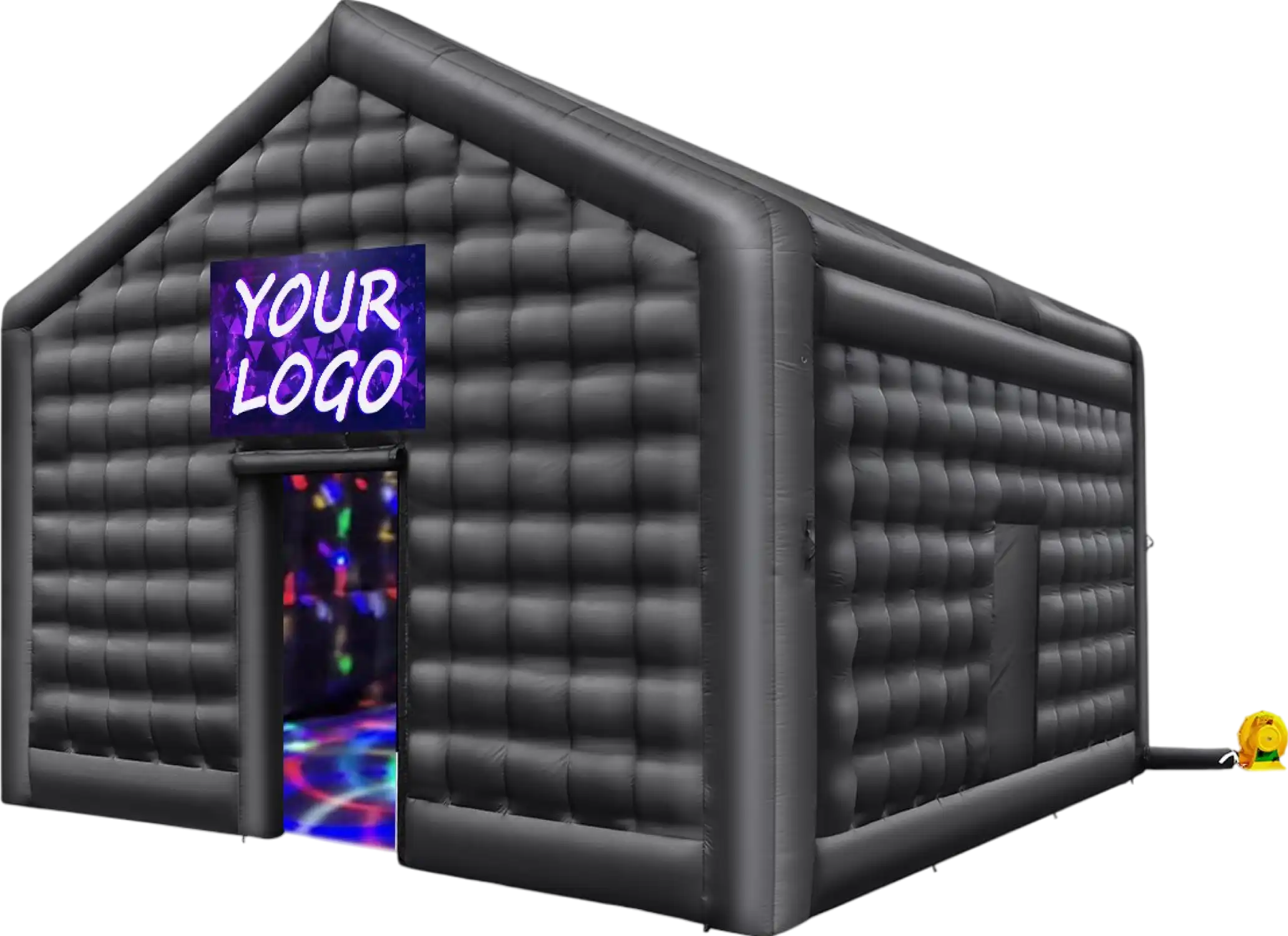 Vevor Inflatable Nightclub 17.7' x 16.4' x 13.9' Blow-Up Party Tent 291 Sq Ft Waterproof 680W Blower New