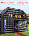 Vevor Inflatable Nightclub 26.2' x 19.7' x 13.1' Blow-Up Party Tent 517 Sq Ft Waterproof 1100W Blower New