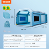 Vevor Inflatable Paint Booth 20' x 10' x 8' Spray Tent 750W 480W Blowers Air Filter System New