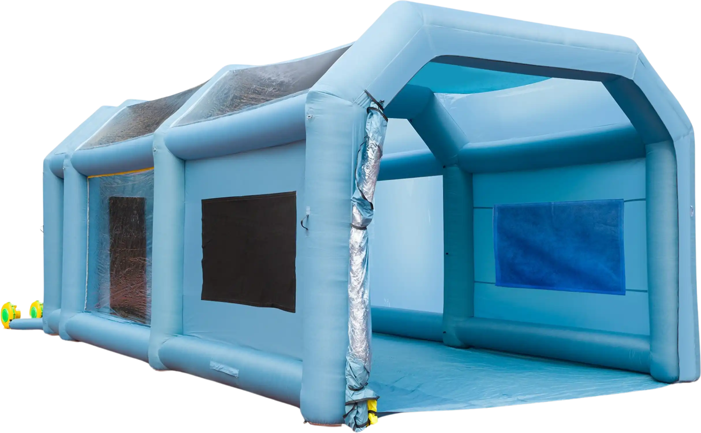 Vevor Inflatable Paint Booth 23' x 13' x 8.5' Spray Tent 750W 480W Blowers Air Filter System New