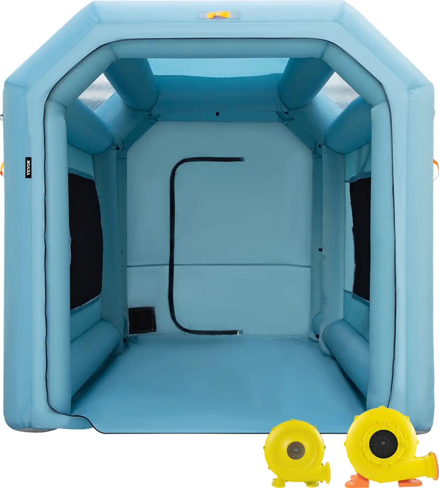 Vevor Inflatable Paint Booth 13' x 8' x 8.2' 750W Inflation 350W Ventilation Blowers with Air Filtration System New