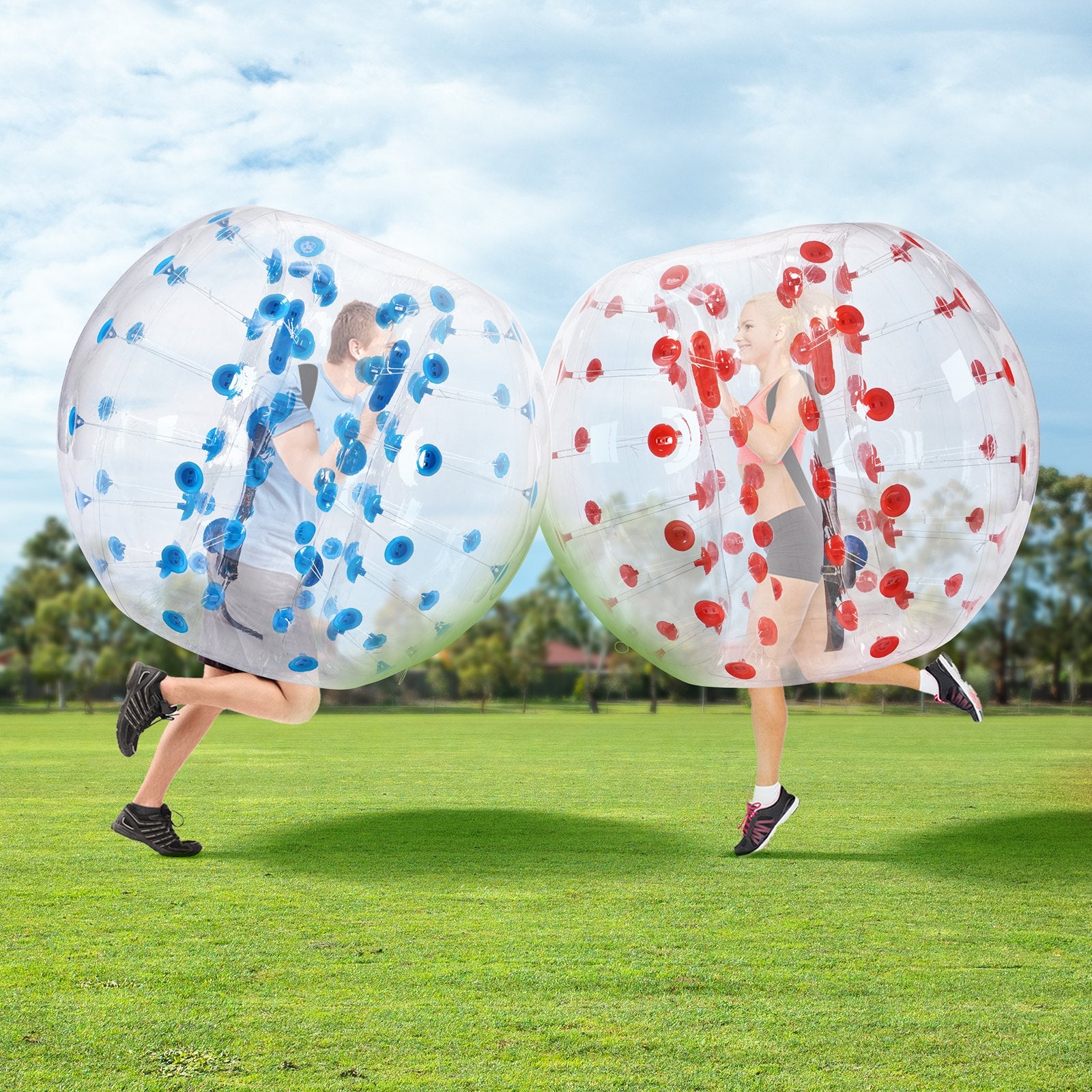 Vevor Inflatable Bumper Balls 5' Body Sumo Zorb Balls 2-