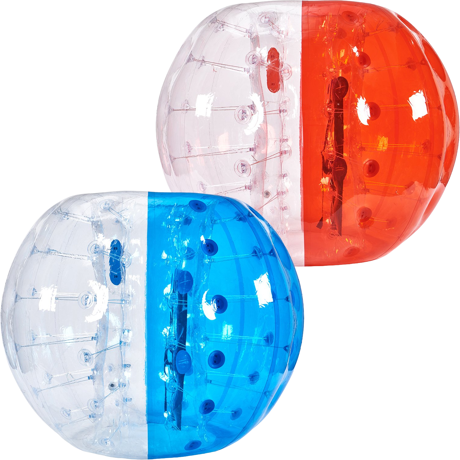 Vevor Inflatable Bumper Balls 5' Body Sumo Zorb Balls 2-Pack New