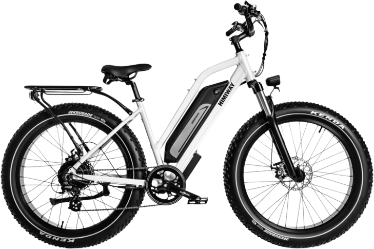 Himiway Cruiser D3 ST Electric Bicycle 48V 750W 20 MPH Step-Thru 26