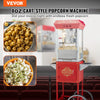 Vevor Popcorn Popper Machine 8 oz. Kettle 850W Popcorn Maker on Wheels New