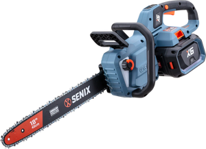 【美品】CHANNEL S Ci Pro 6.0 Senix CSX6-M1 Chainsaw 18-inch 60 Volt Cordless