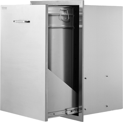 Vevor Pull Out Trash Drawer 15.7
