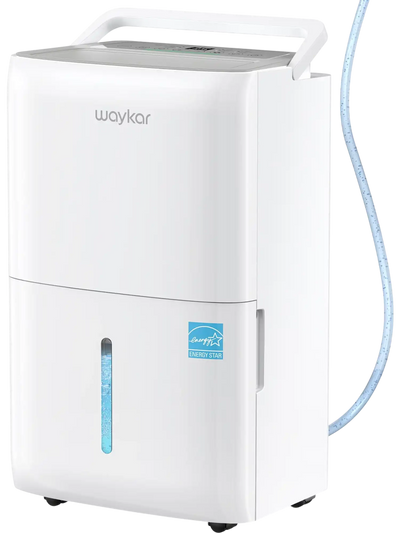 Waykar Dehumidifier 150 Pints with Colored Humidistat Pump Auto Swing Energy Star New