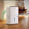 Waykar Dehumidifier 150 Pints with Colored Humidistat Pump Auto Swing Energy Star New
