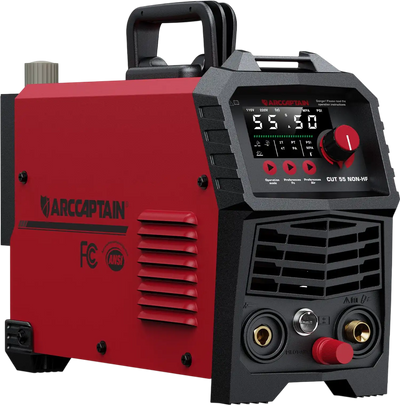 Arccaptain CUT55 Plasma Cutter Non-HF Pilot Arc 55 Amp Dual Voltage 110/220V New