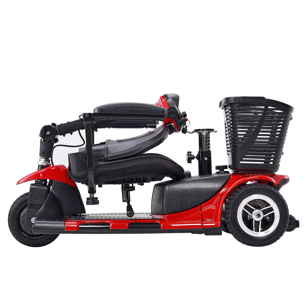 Vevor Mobility Scooter 3 Wheel Folding Heavy Duty 265 lbs. Capacity 24V 4 MPH 12 Mile Range New