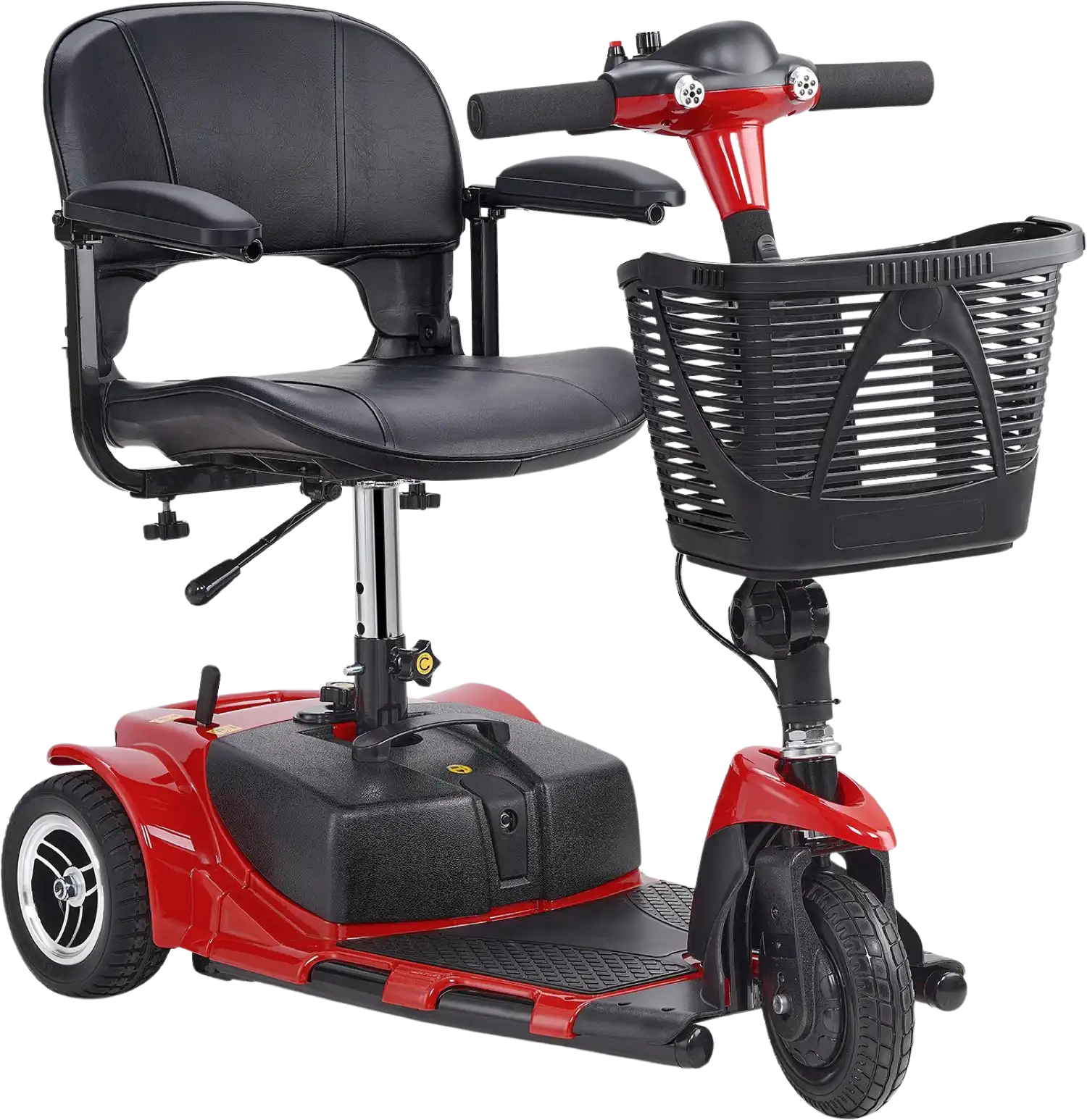 Vevor Mobility Scooter 3 Wheel Folding Heavy Duty 265 lbs. Capacity 24V 4 MPH 12 Mile Range New