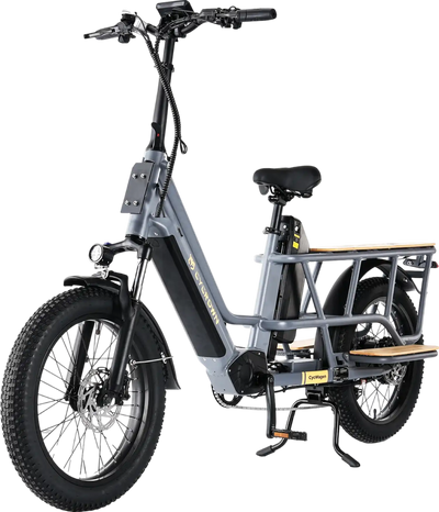 Cycrown CycWagen Cargo Electric Bike Dual Battery 48V 28 MPH 120 Mile Range New