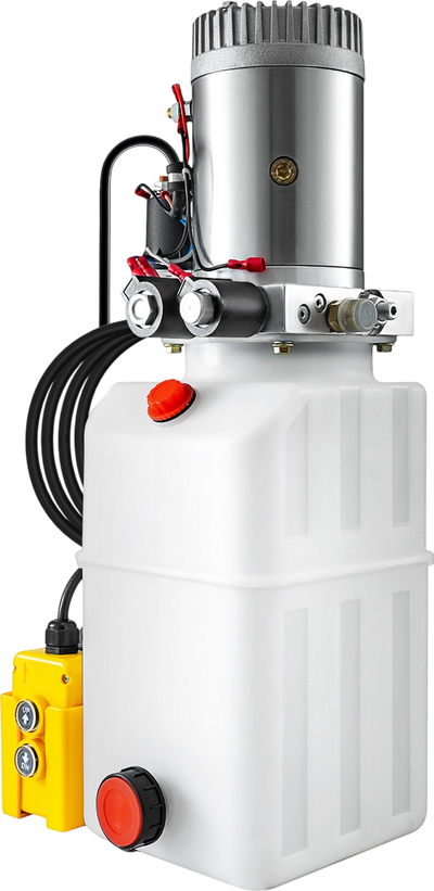 Vevor Hydraulic Pump Double Acting 6 Quart Power Unit 12V New