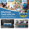 5-person camping tent with mesh windows and carrying bag, designed for easy transportation and outdoor adventures.
