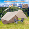 Costway Inflatable Camping Tent with Porch for 4-6 People New