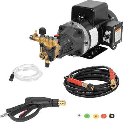 Canpump Electric Pressure Washer Axial Pump 1500 PSI 1.9 GPM 2HP 120V New