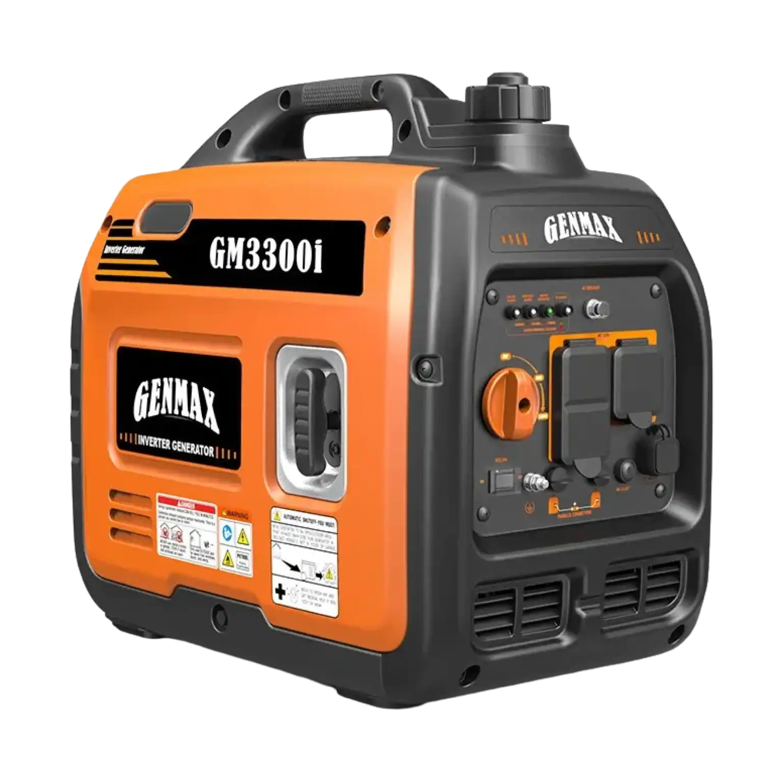 GENMAX GM3300i 30 Amp 3000W/3300W Recoil Start Gas Inverter Generator Parallel Ready New