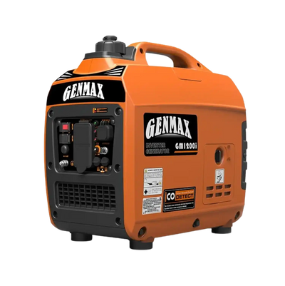 GENMAX GM1200i 20 Amp 1000W/1200W Recoil Start Gas Inverter Generator Parallel Ready New