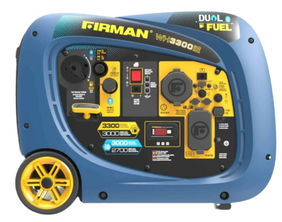 Firman WH03042 3000W/3300W 30 Amp Electric Start Parallel Ready Dual Fuel Inverter Generator New