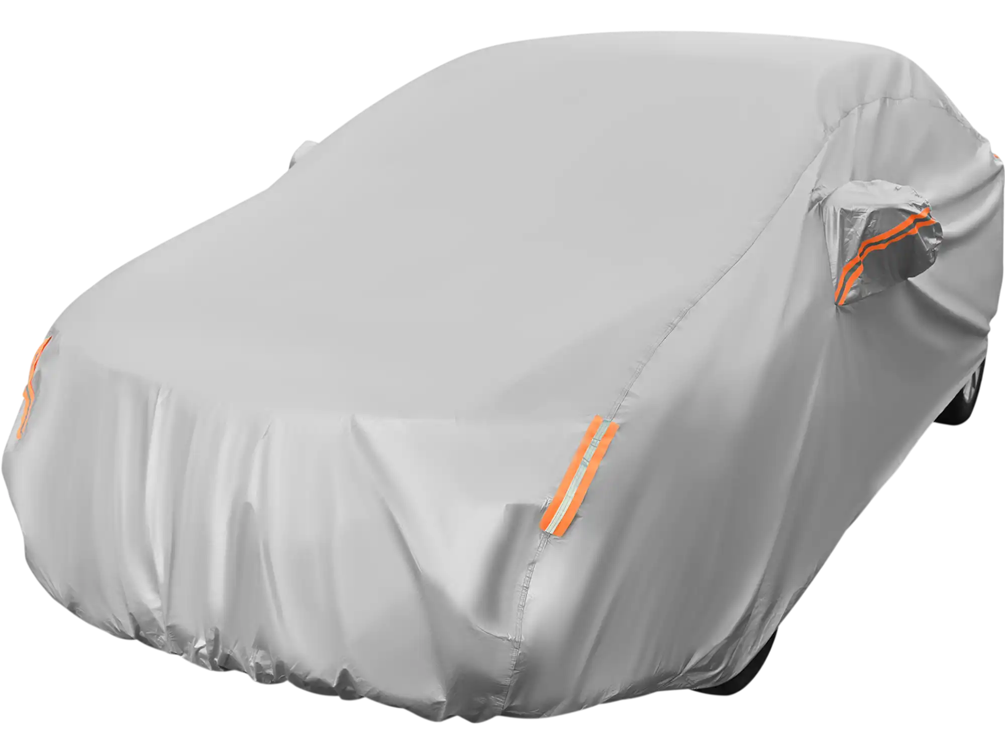 Costway Universal Fit Sedan Car Cover Rain Sun UV Protection 185