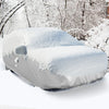 Car cover for 185-inch sedan, UV-proof and waterproof, providing all-year-round protection against snow and dust.