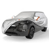 Car cover for SUVs up to 190 inches, featuring UV-proof, waterproof material for all-year-round protection.