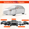 Car cover for SUVs up to 190 inches, featuring UV, rain, and dust protection with a soft cotton lining for paint safety.