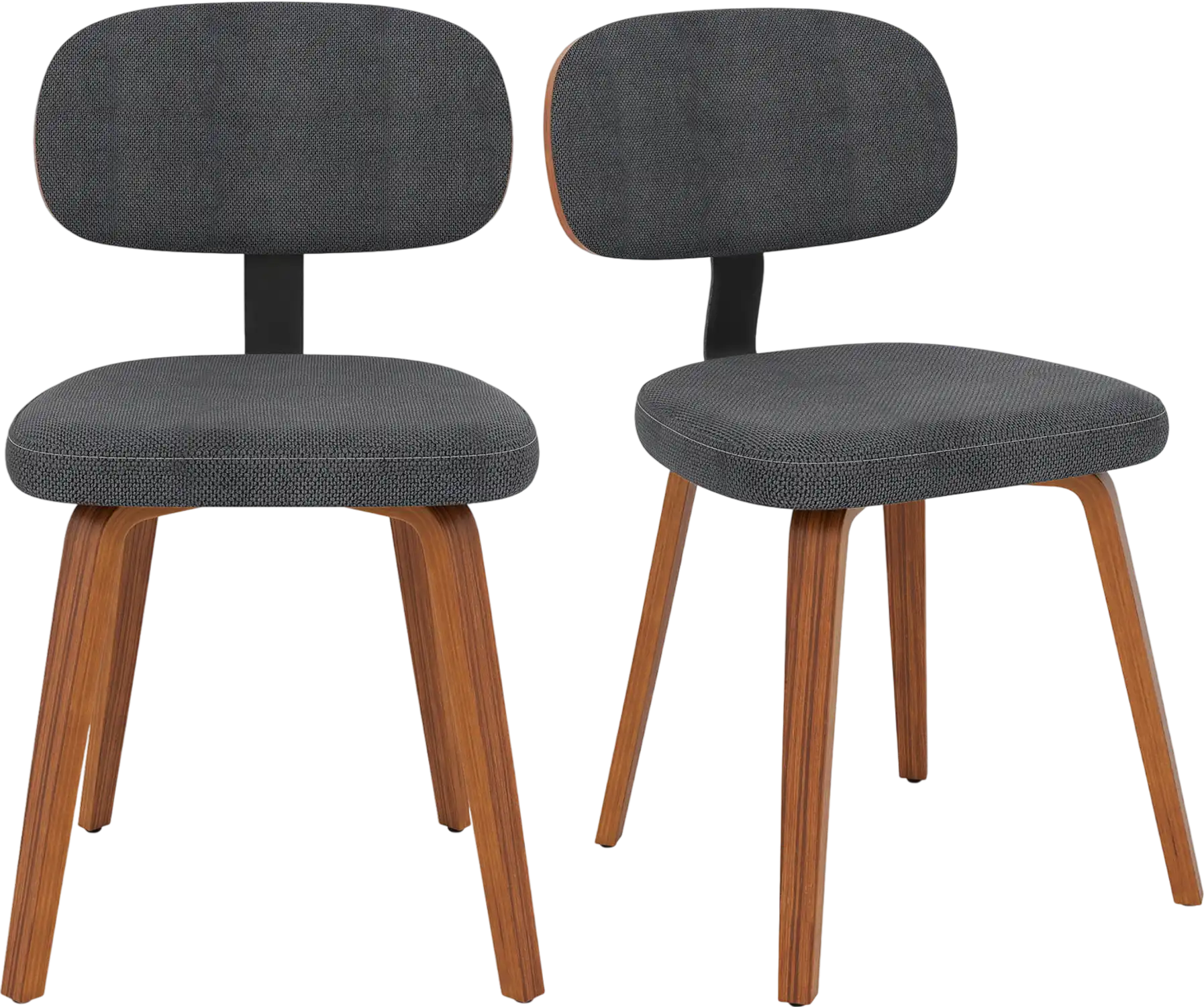 Costway Chenille Upholstered Wooden Dining Chairs Set of 2 73115958 New