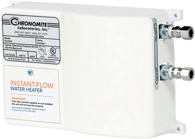 Chronomite SR-30L/120 Instant-Flow Point of Use Electric Tankless Water Heater New