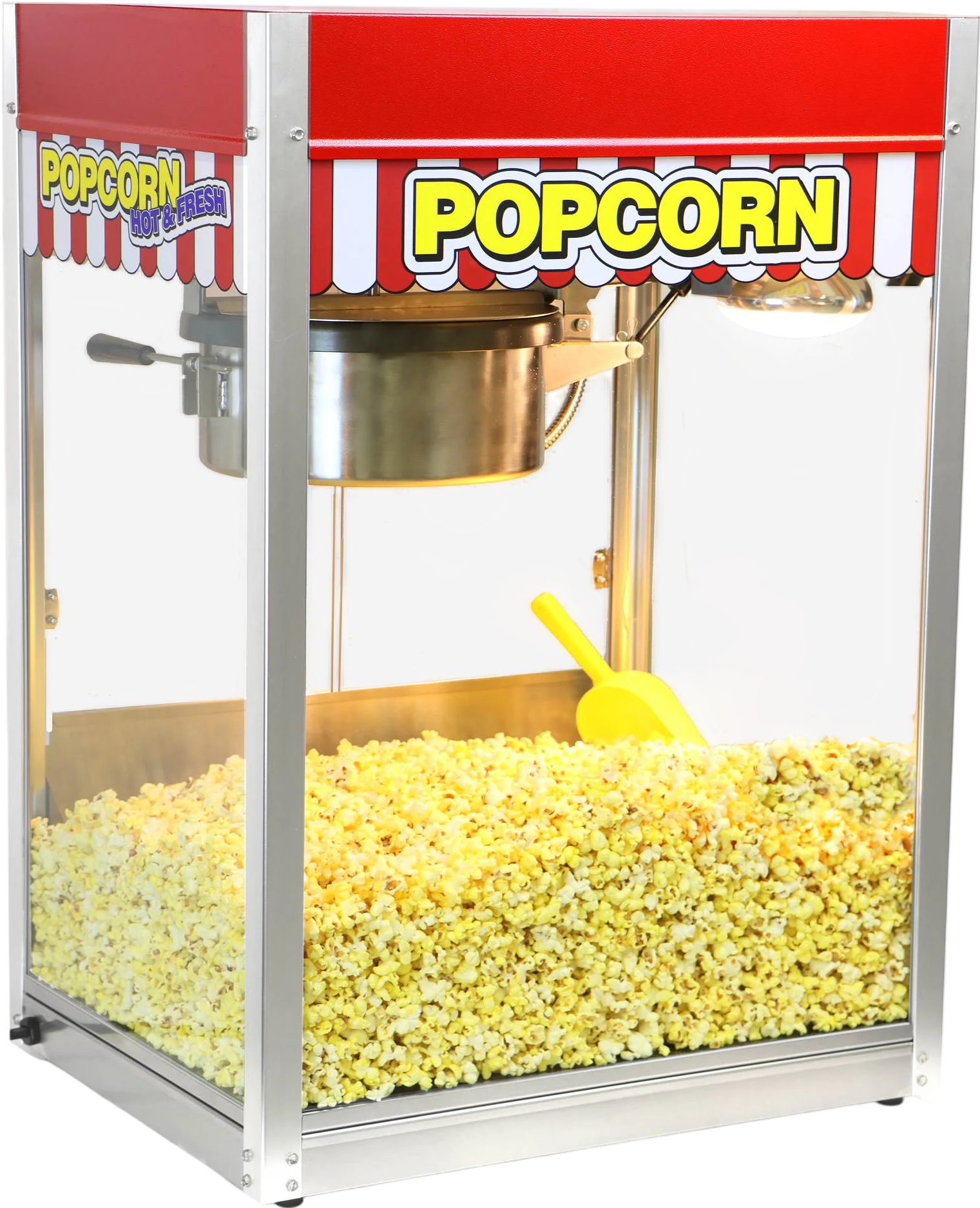 Paragon Classic Pop Commercial Popcorn Machine with 14 oz Kettle 1790W 120V New