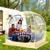 Instant Pop up Sports Tent with Carrying Bag and Floor Mat for 1-2/5-6 People-M - Gallery View 1 of 10