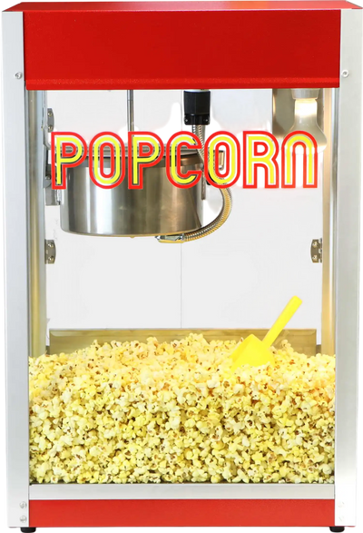 Paragon 1981 Venue Pop Popcorn Machine 8 oz Kettle 1420W 120V New