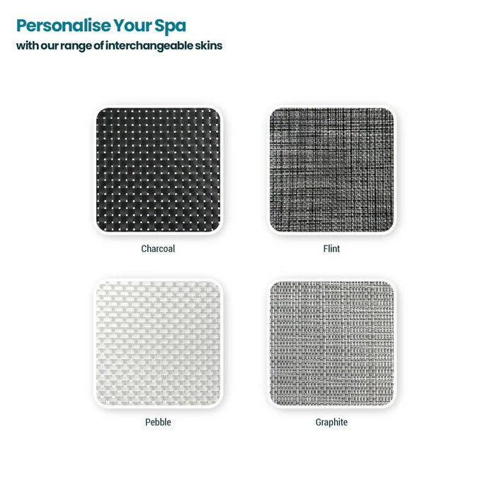 Wave Como Eco Foam Hot Tub 6-Person Octagonal Spa with Built-In Heater New