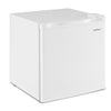 Compact Mini Fridge with 7-Level Adjustable Thermostat-White - Gallery View 1 of 10